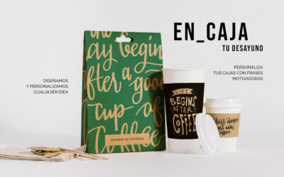 Cajas personalizadas para desayunos y afterwork