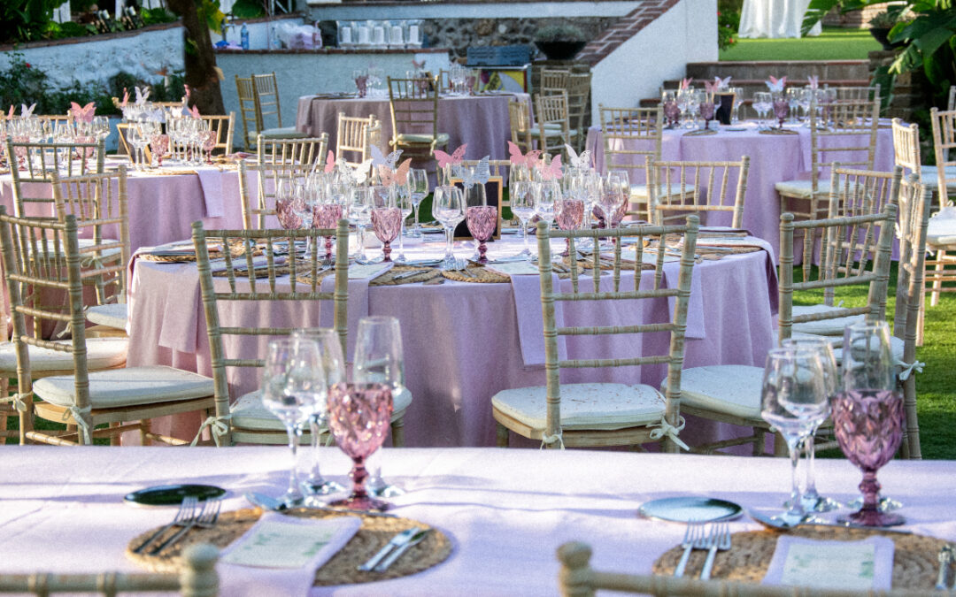 Disfruta del mejor set up para tu boda