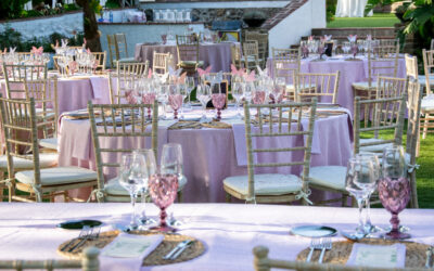 Disfruta del mejor set up para tu boda